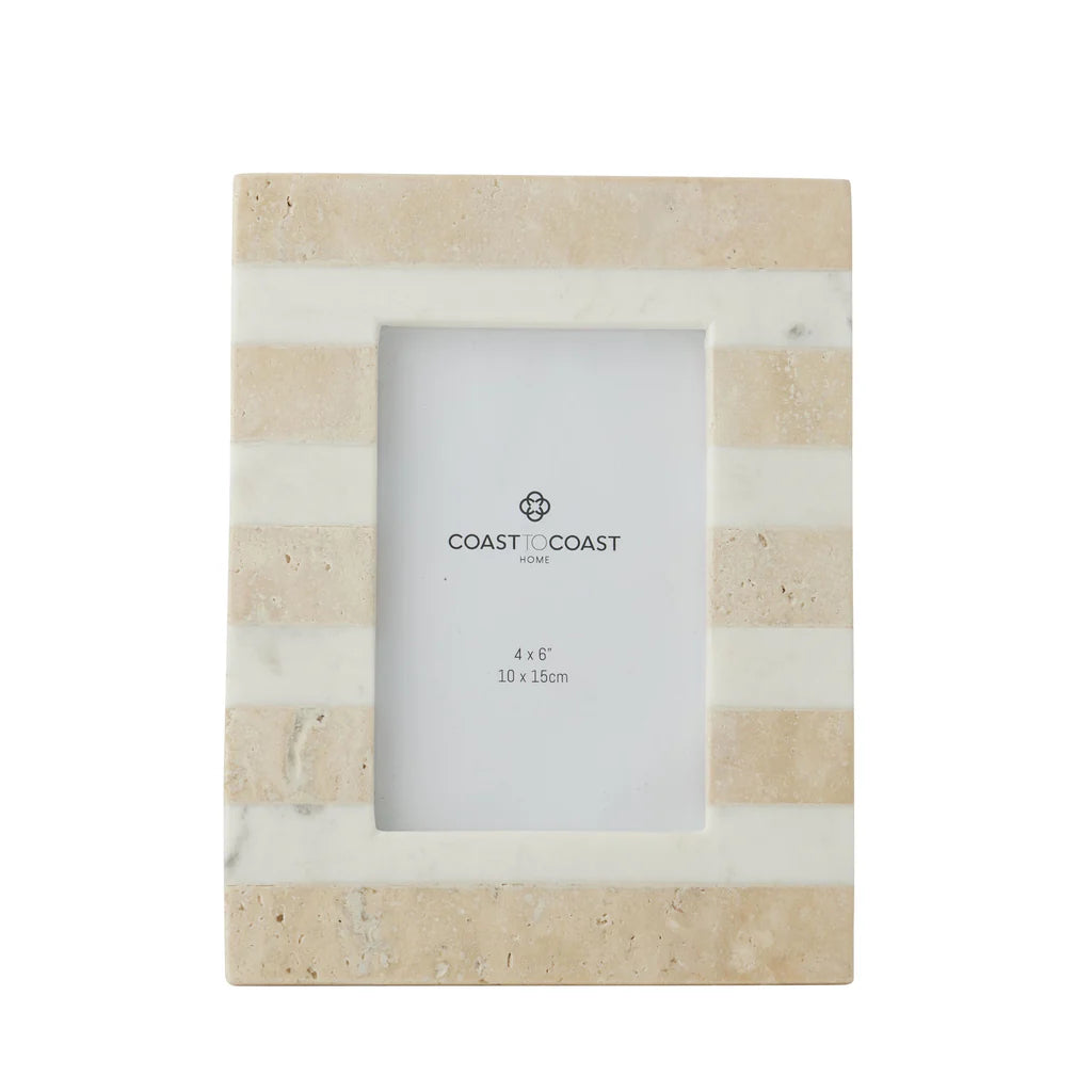 Tia Travertine & Marble Photo Frames