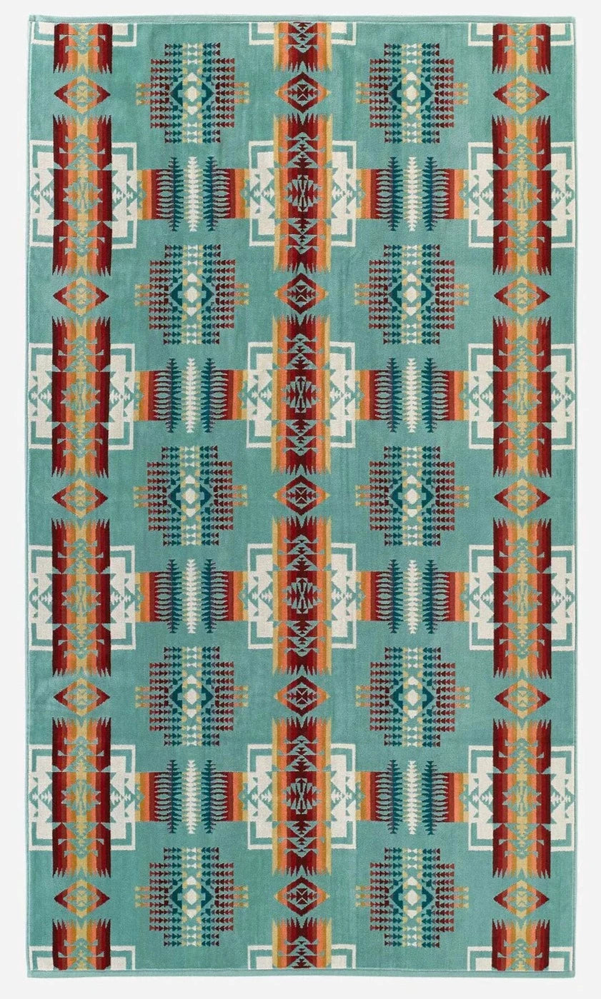 Chief Joseph Acqua - Beach Towel by Pendleton