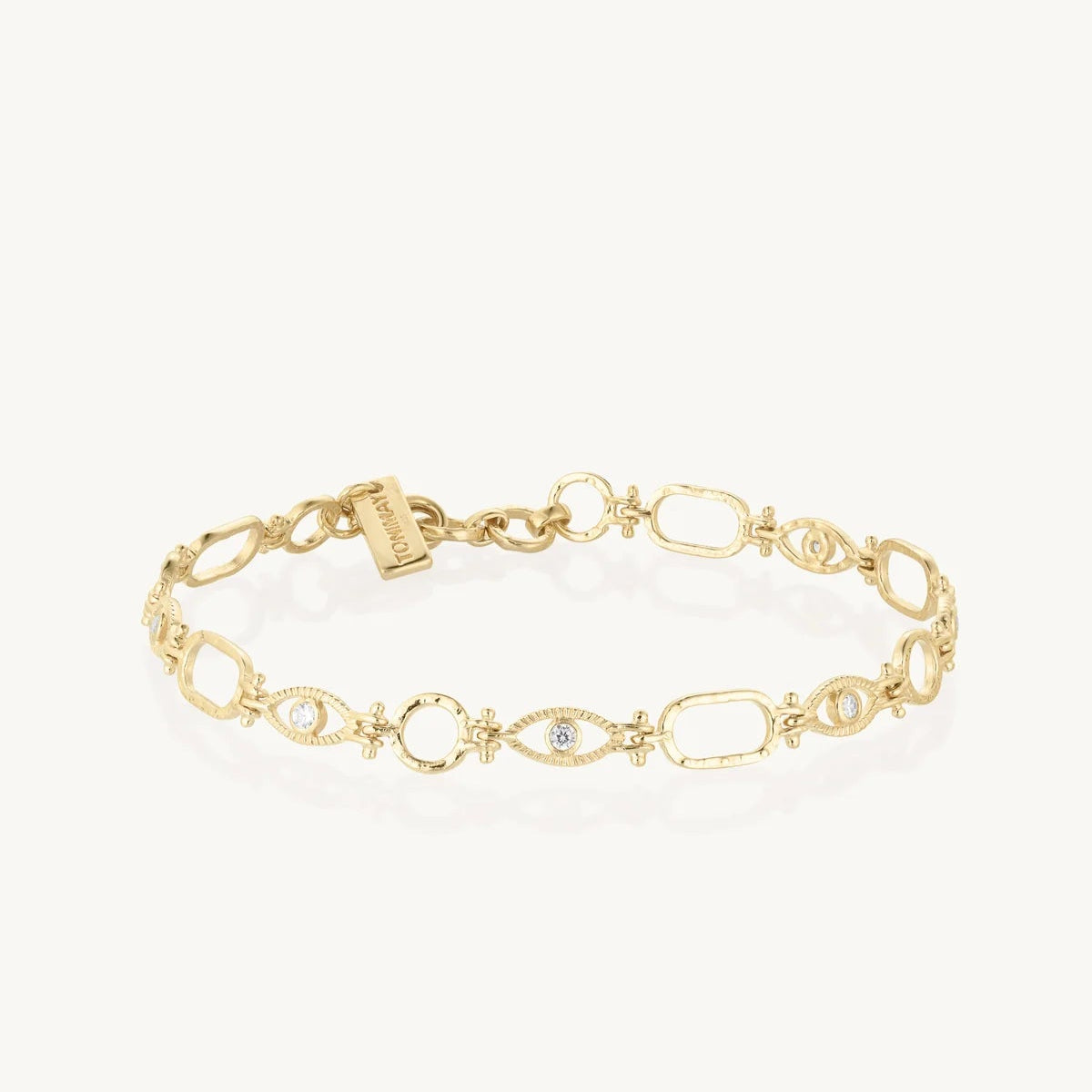 All Seeing Eye Bracelet (Gold) by Toni May