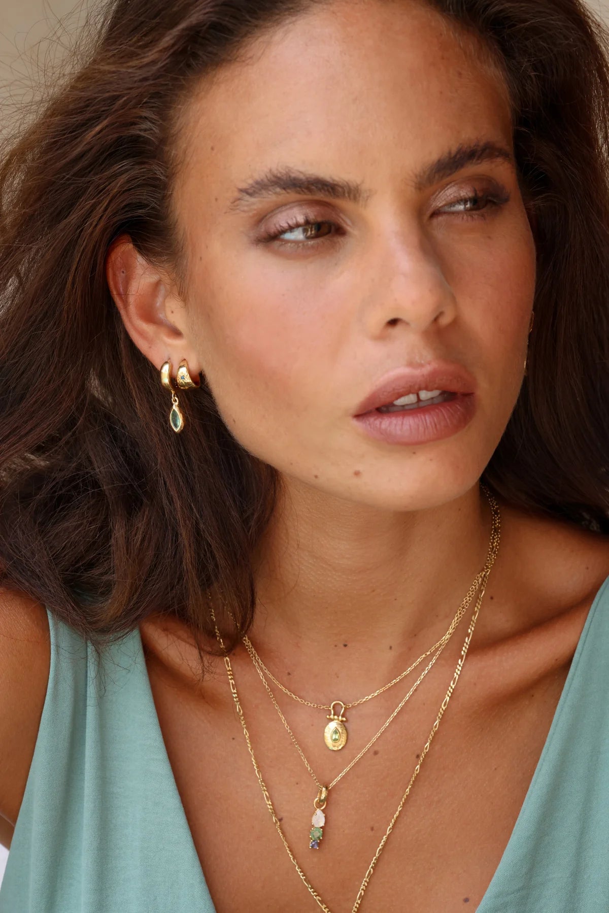 Belle Apatite Earrings by Toni May