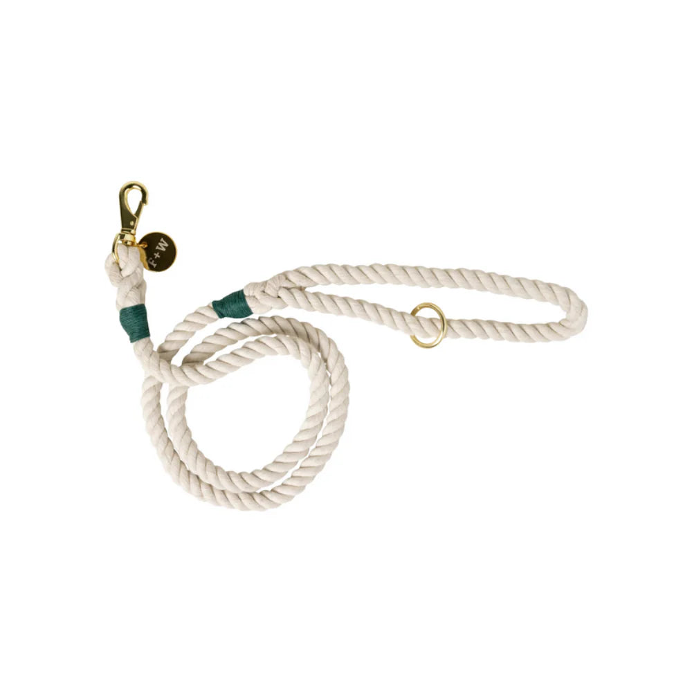 Rope Leash (Cream) by Field + Wander