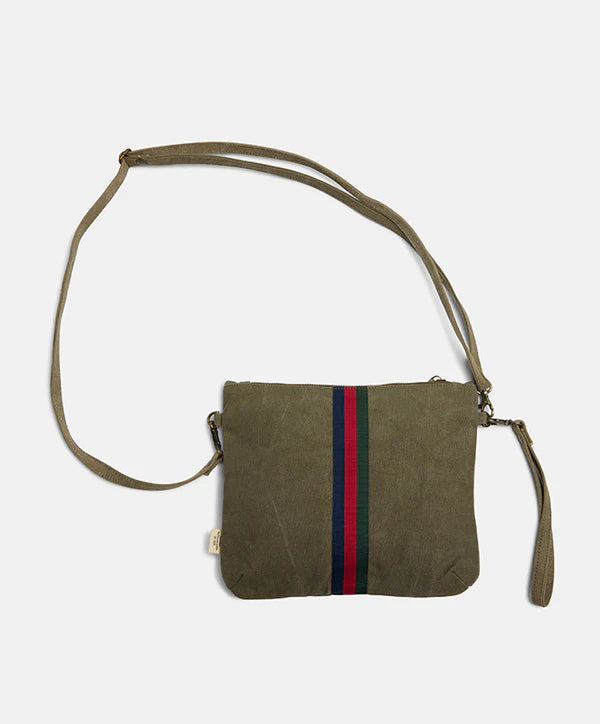 Pony Rider - Escapee Clutch with Strap - Khaki