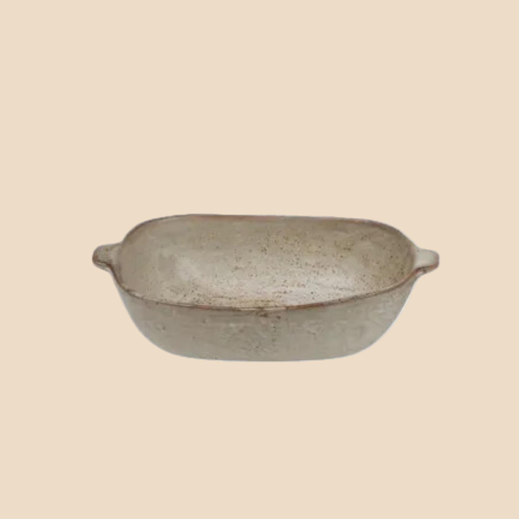 Francis Ceramic Dish - Brown or Natural