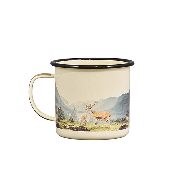 Deer Enamel Mug by Gentleman's Hardware