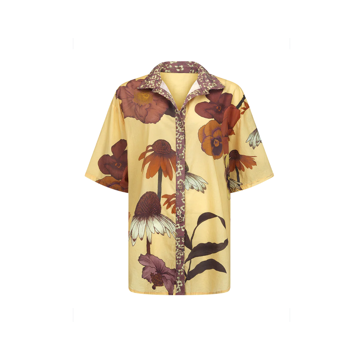 Glades Over Swim Shirt - Camomile