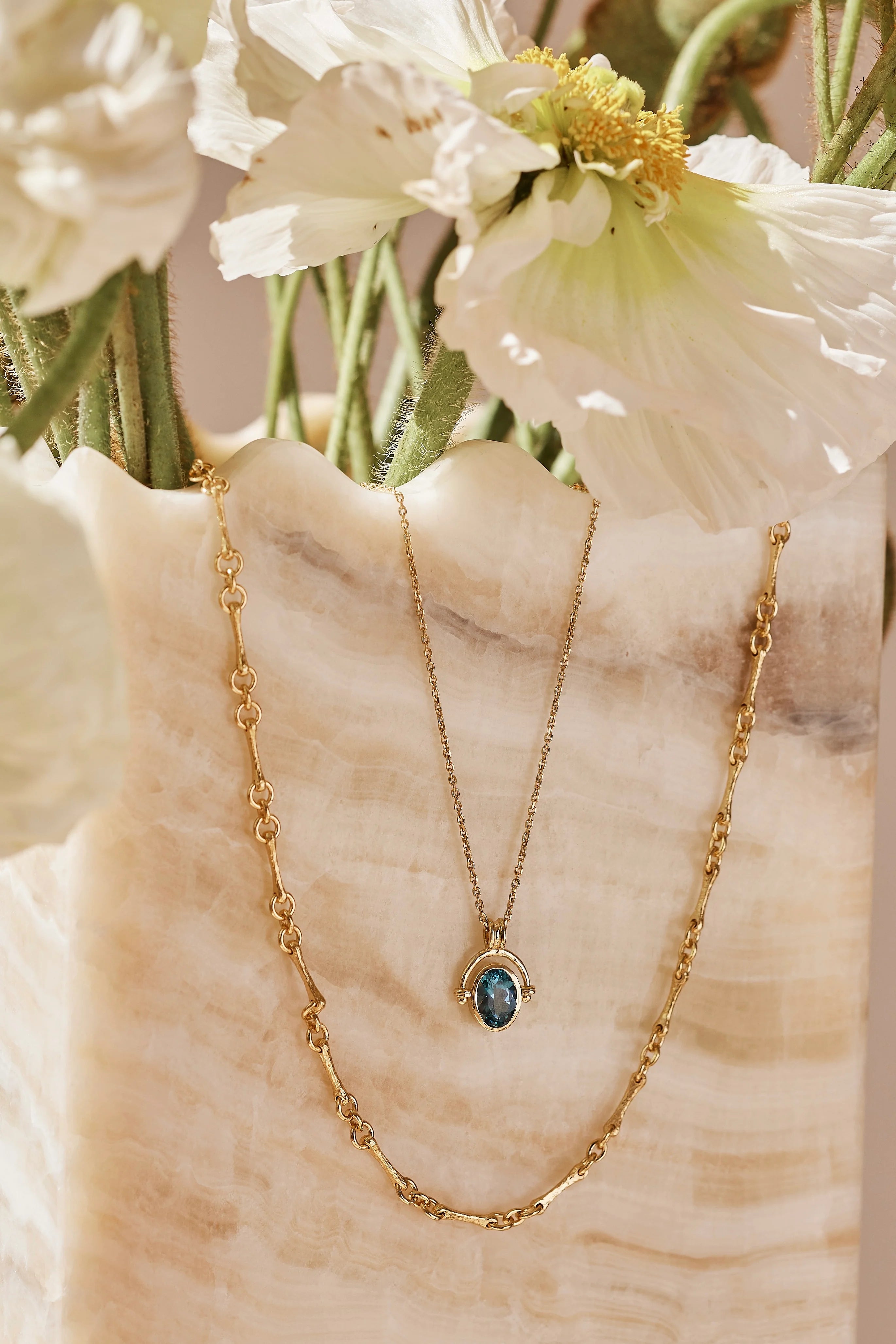 Mira Topez Gold Necklace by Toni May