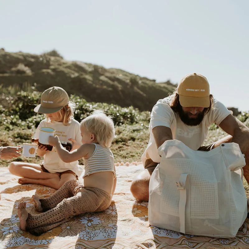 Beach Hauler Mesh Backpack - Sand