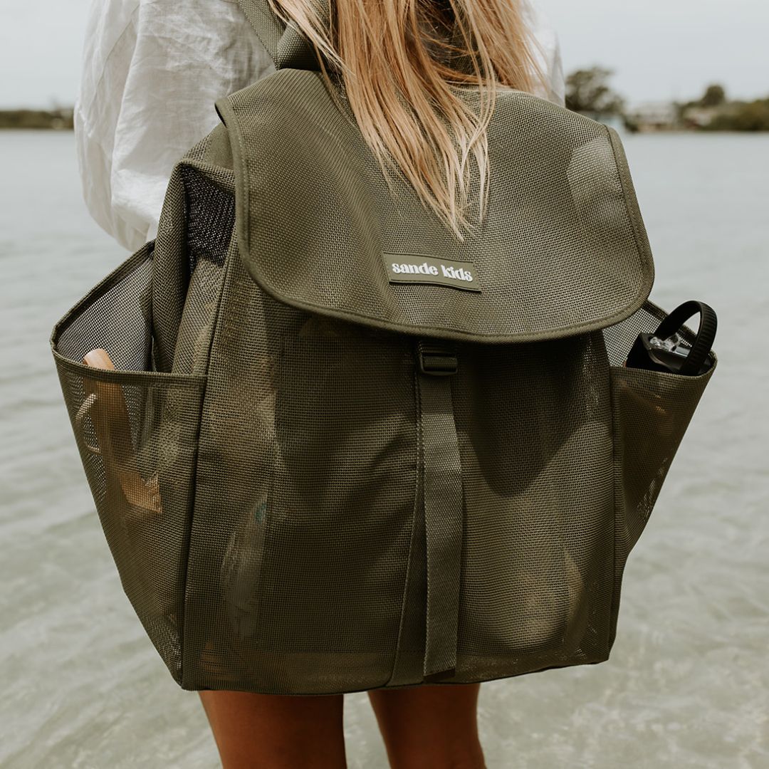 Beach Hauler Mesh Backpack - Pandanus