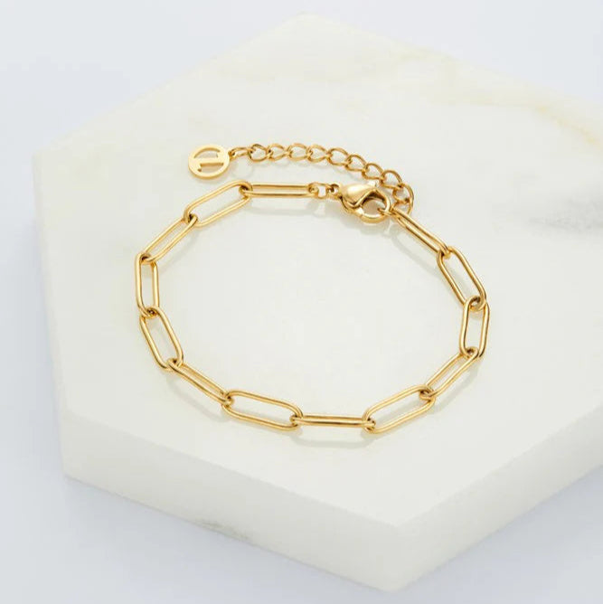 Ruby Bracelet (Gold) by Zafino