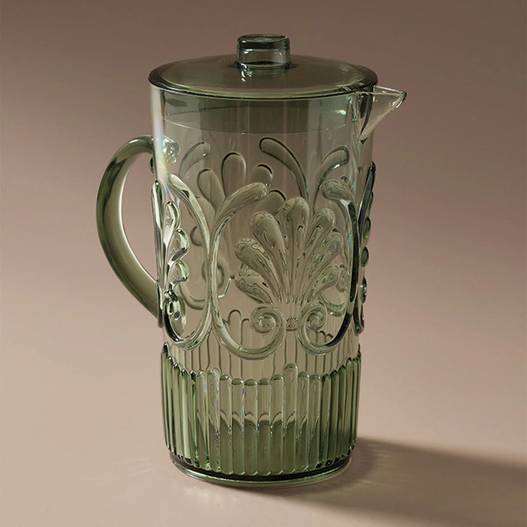 Flemington Acrylic Water Jug - Green