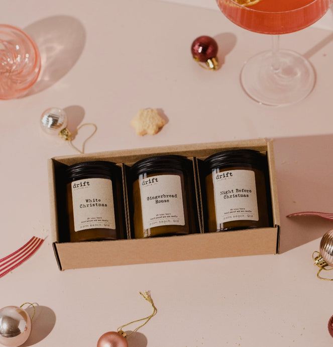 Christmas Candle Trio Gift Pack