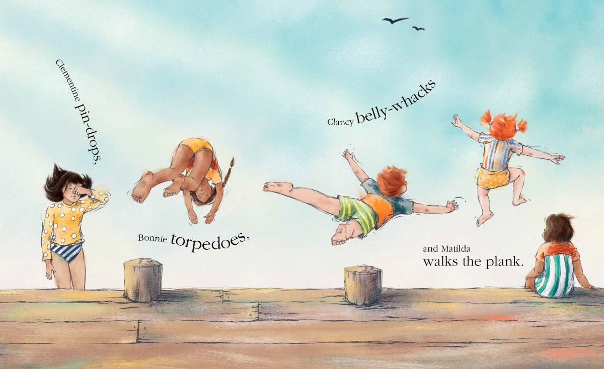 Jetty Jumping by Andrea Rose & Hannah Sommerville