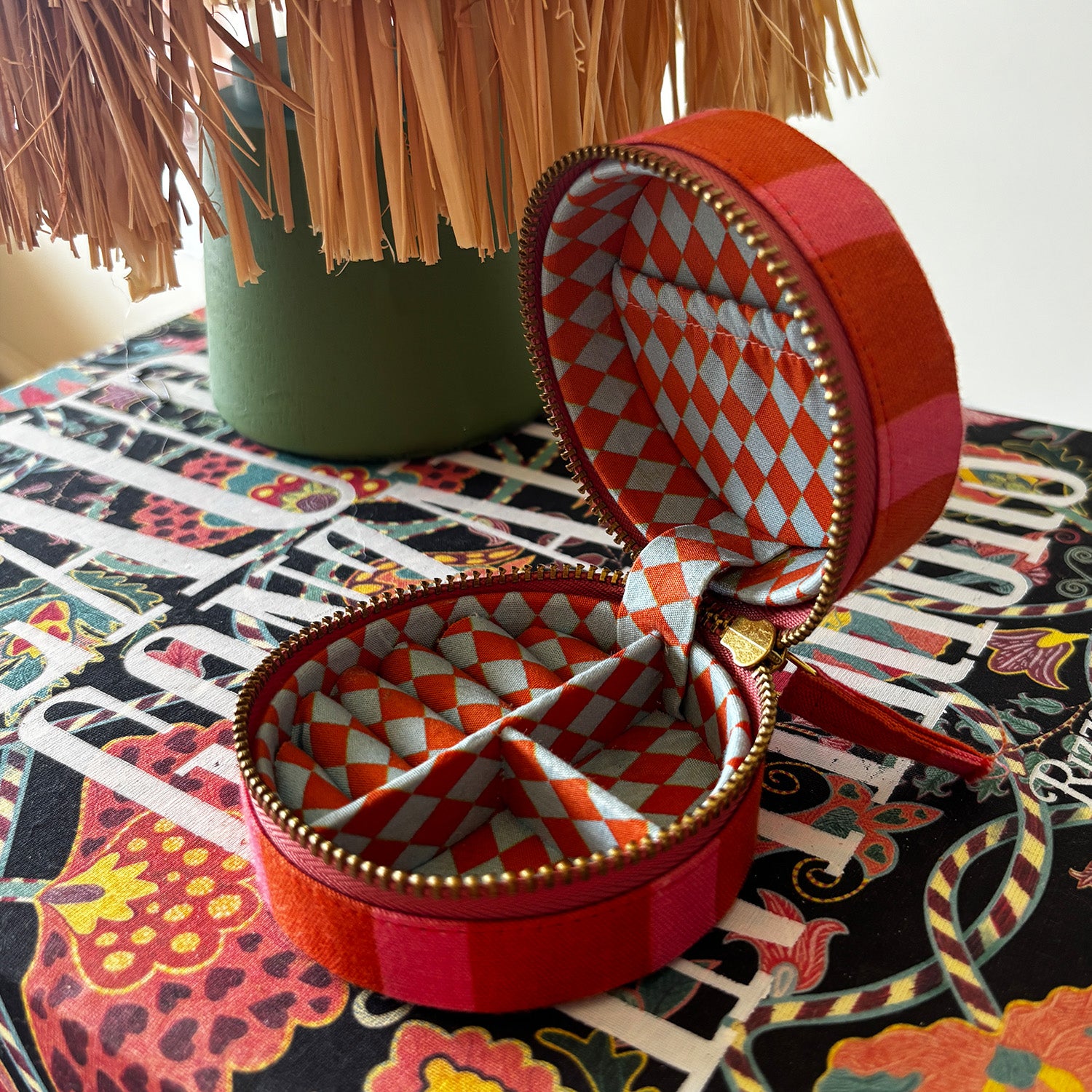 Loco Living Fabric Jewellery Box - Koi