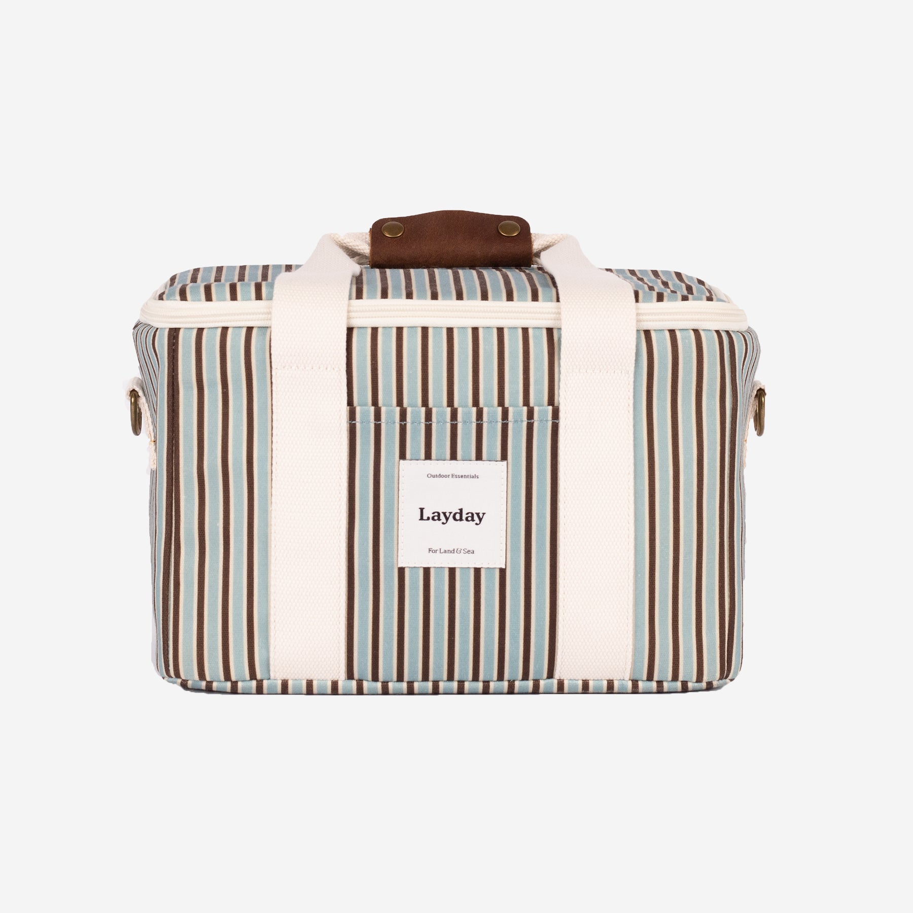 Voyage Cooler - Sky Blue & Mocha