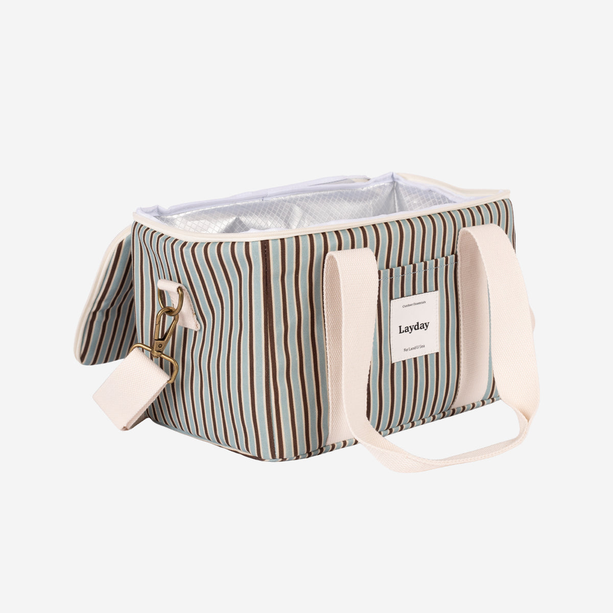Voyage Cooler - Sky Blue & Mocha