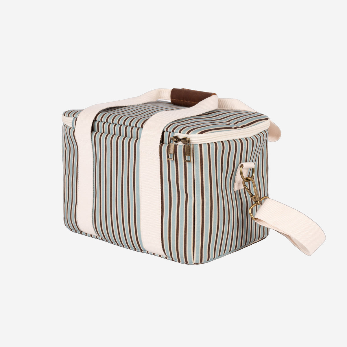 Voyage Cooler - Sky Blue & Mocha