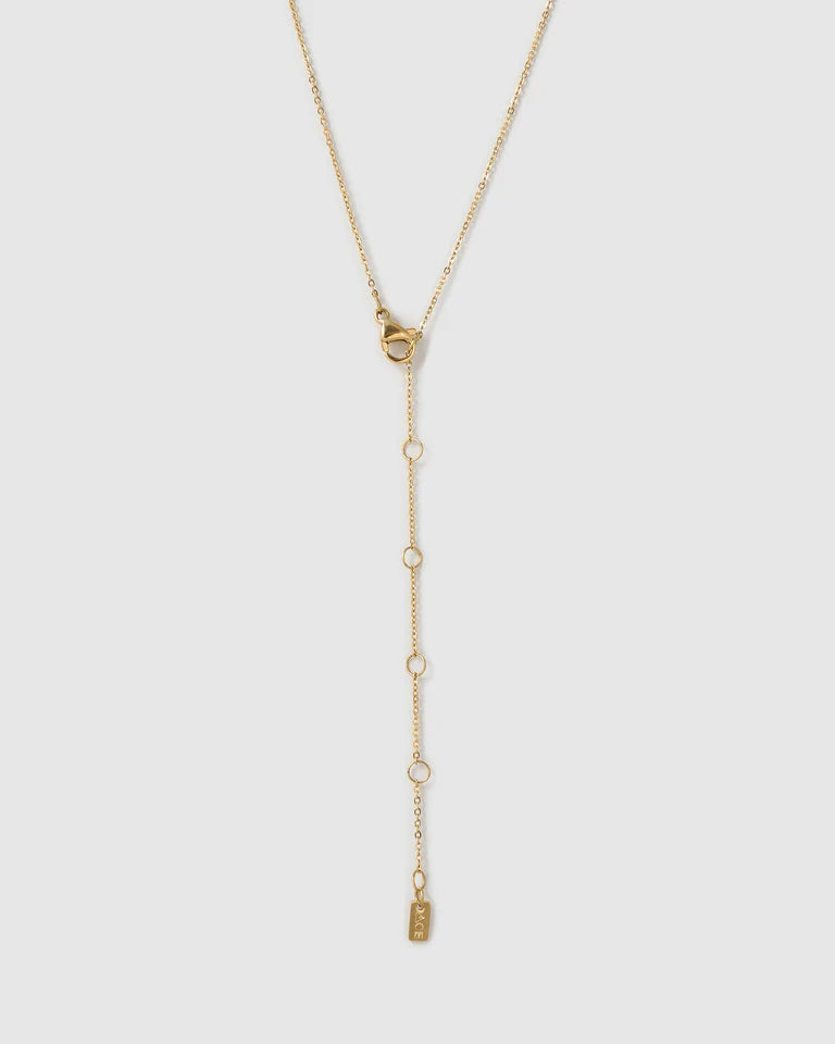 Lucky Horseshoe Necklace (Gold) by Arms of Eve
