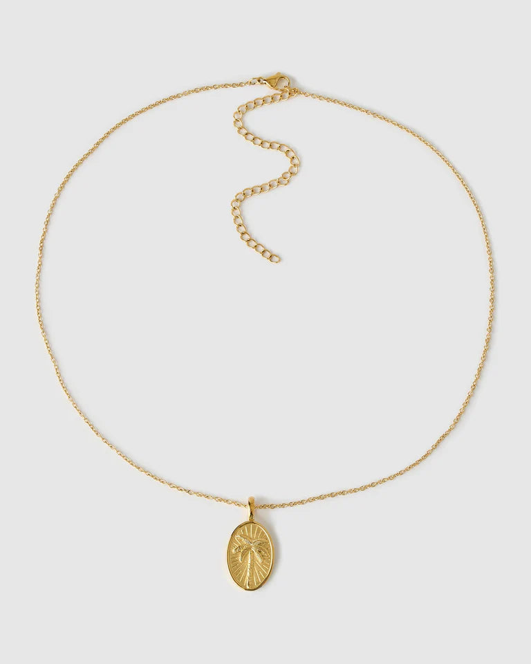 La Palma Gold Necklace by Arms of Eve