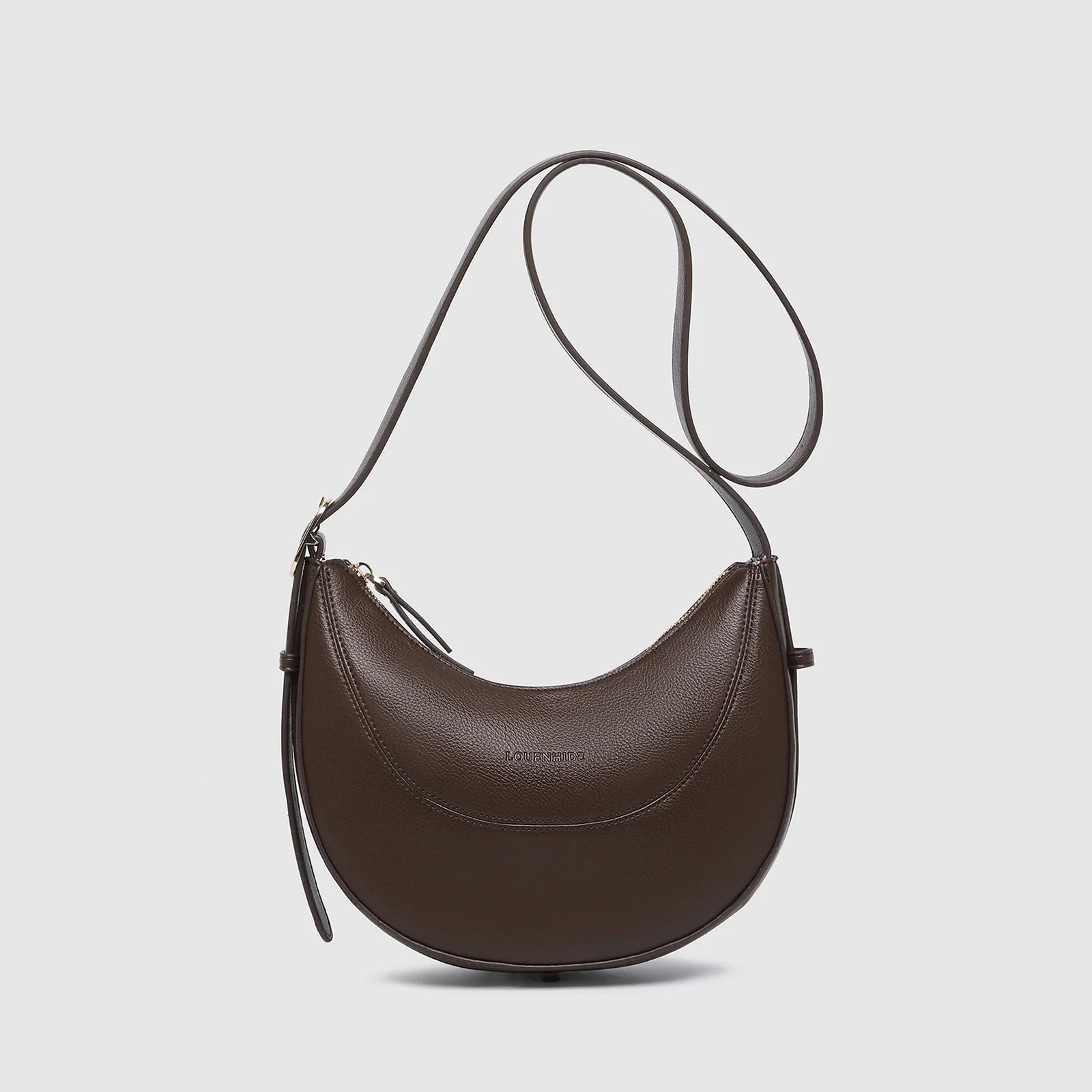 Lane Crossbody Bag (Chocolate) by Louenhide