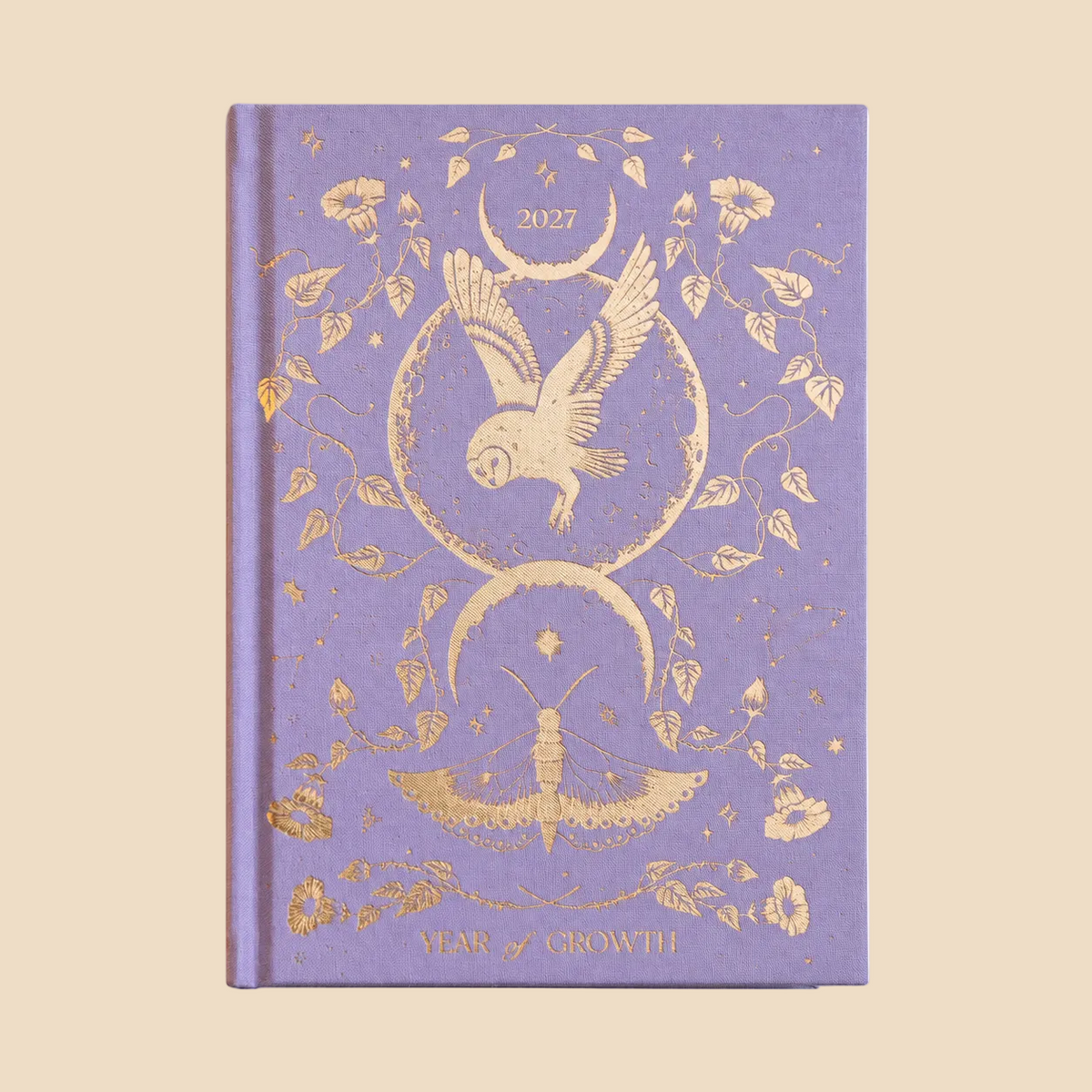 2027 Year of Growth Diary by Dreamy Moons - Lavender
