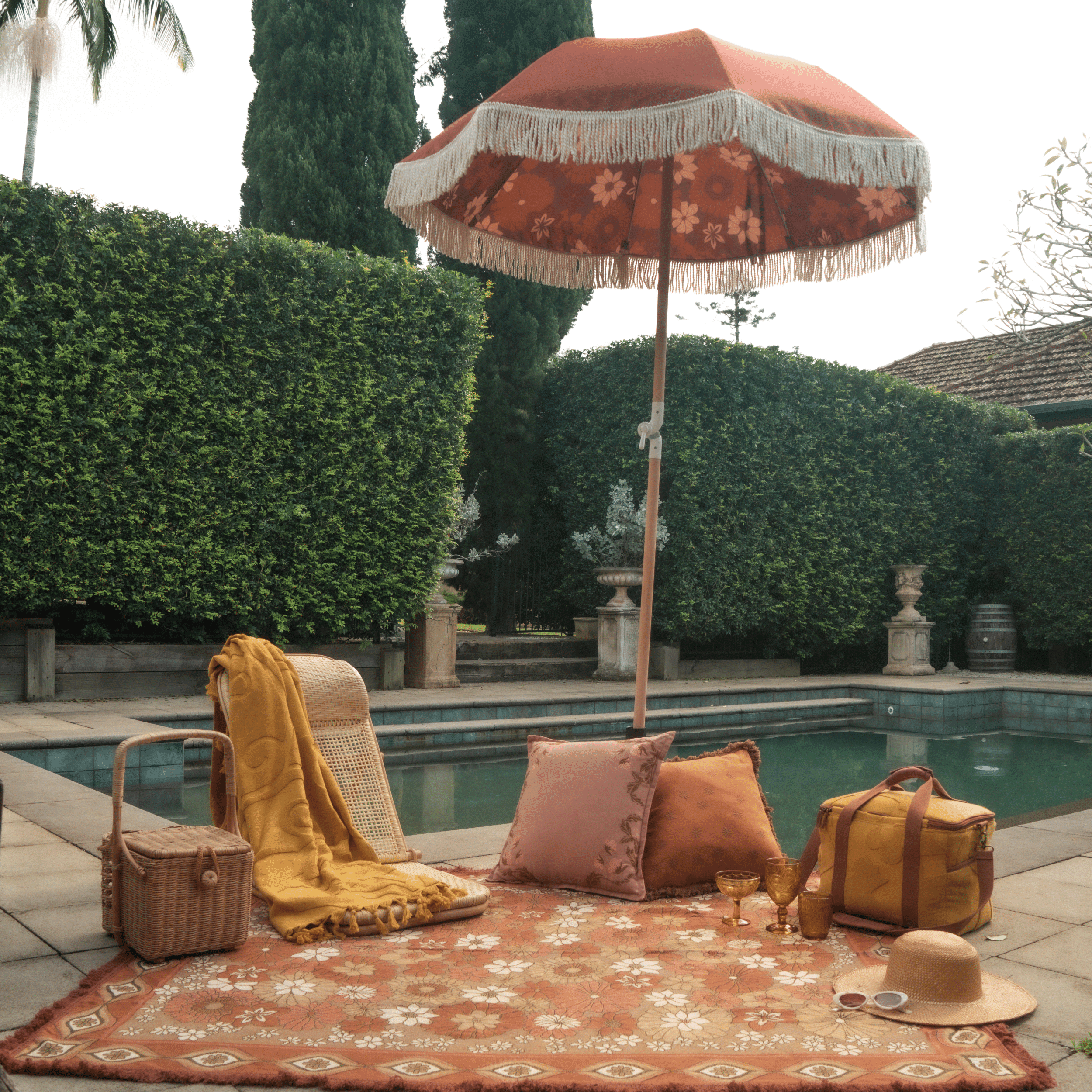 Lola Throw (Copper) by Wandering Folk