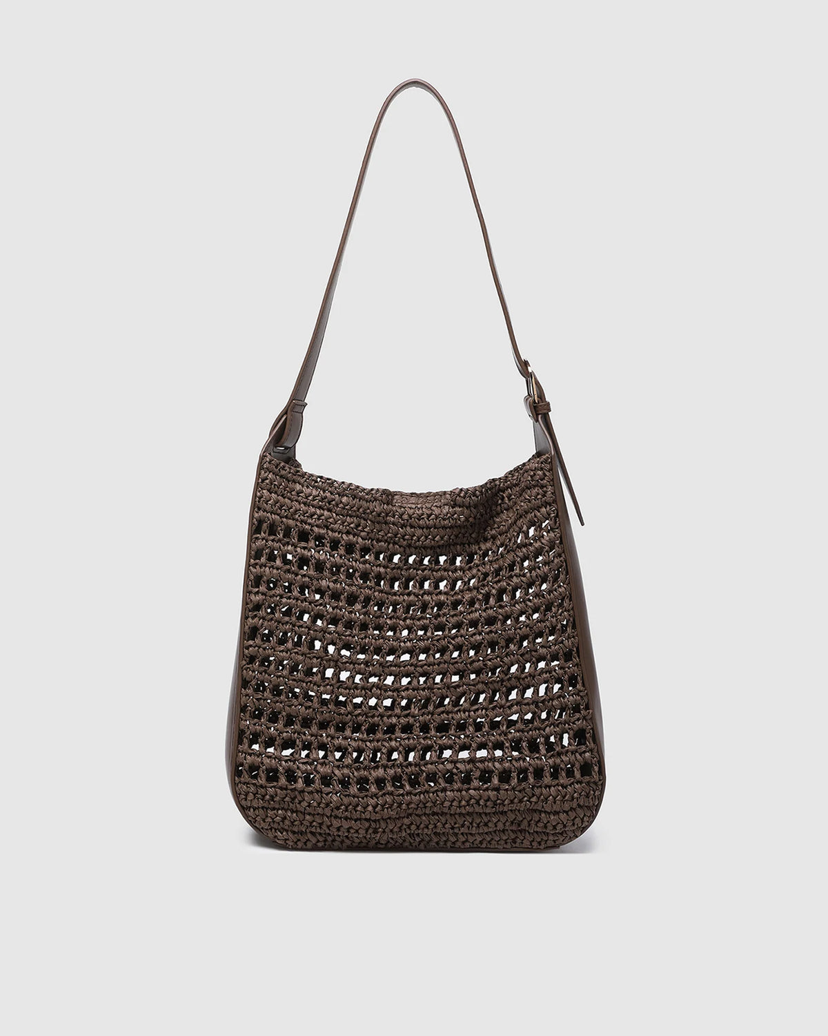 Louisa Shoulder Bag ( Chocolate) by Louenhide