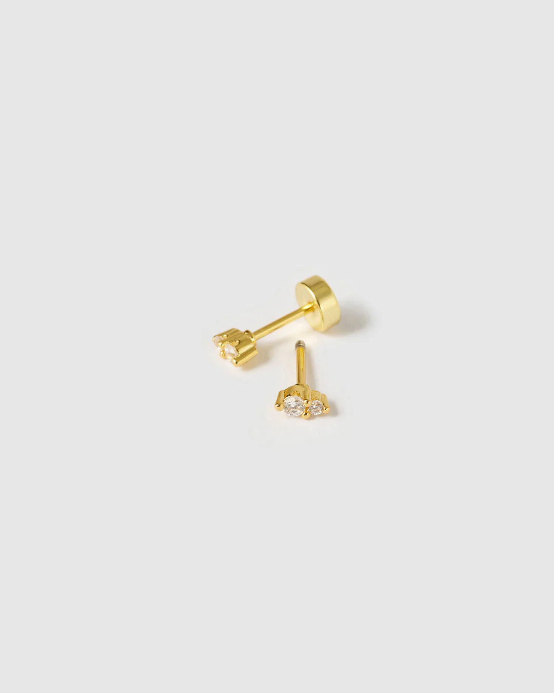 Mischa Flat Back Earrings by Arms of Eve