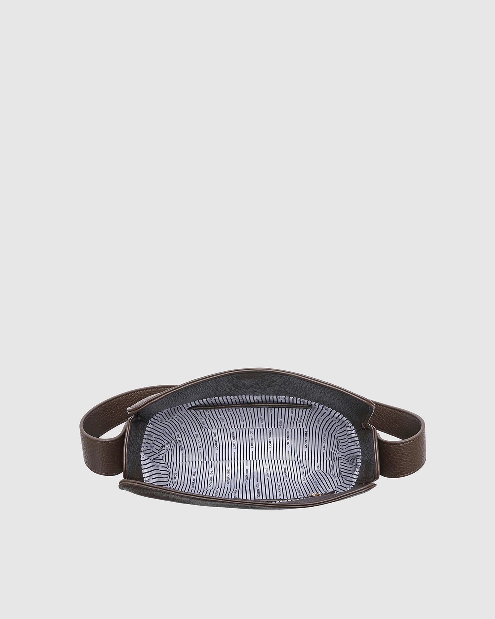 Maddie Shoulder Bag (Chocolate) by Louenhide