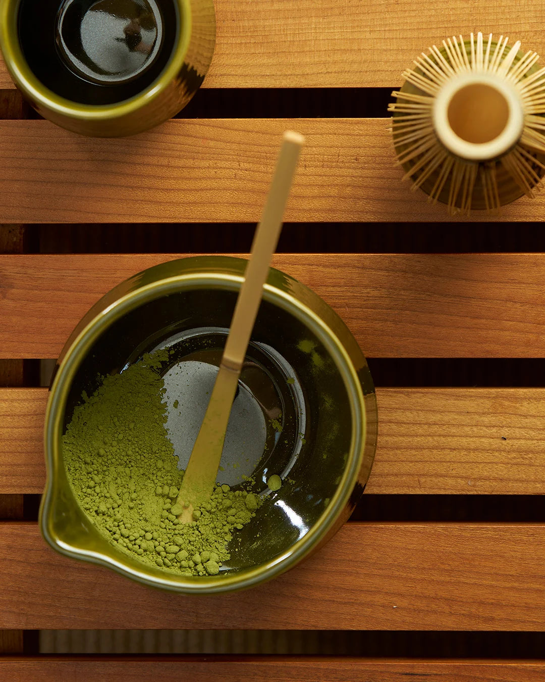 Matcha Set in Matcha (4pc) by Robert Gordon