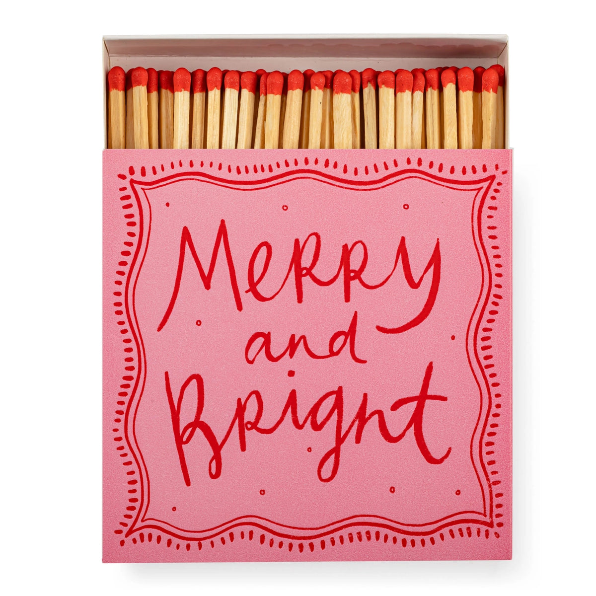 Merry & Bright Safety Matches by Archivist Gallery