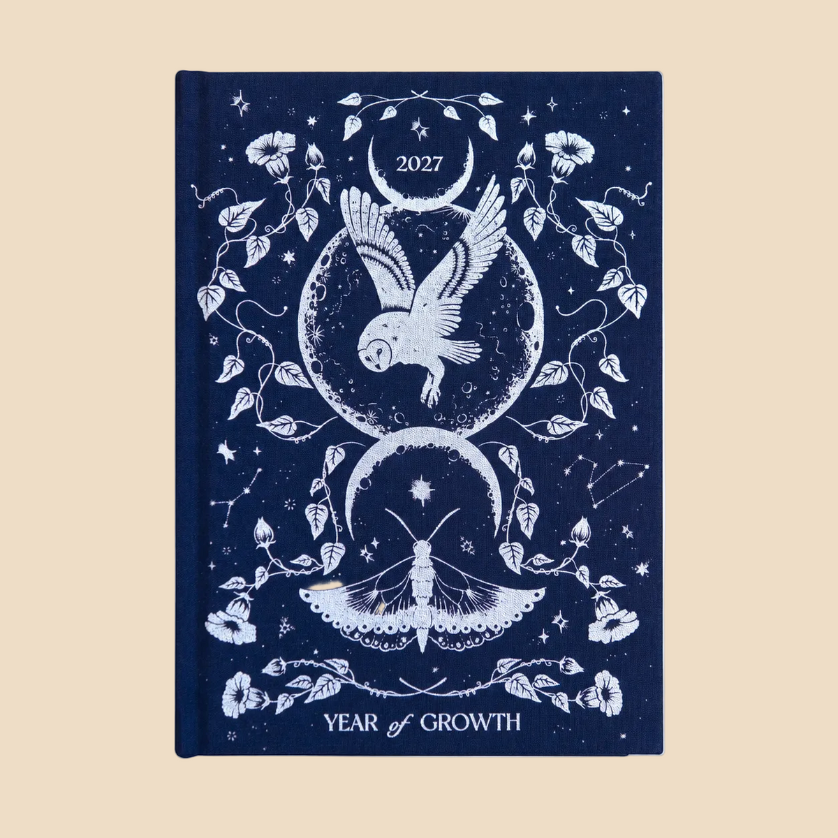 2027 Year of Growth Diary by Dreamy Moons - Midnight