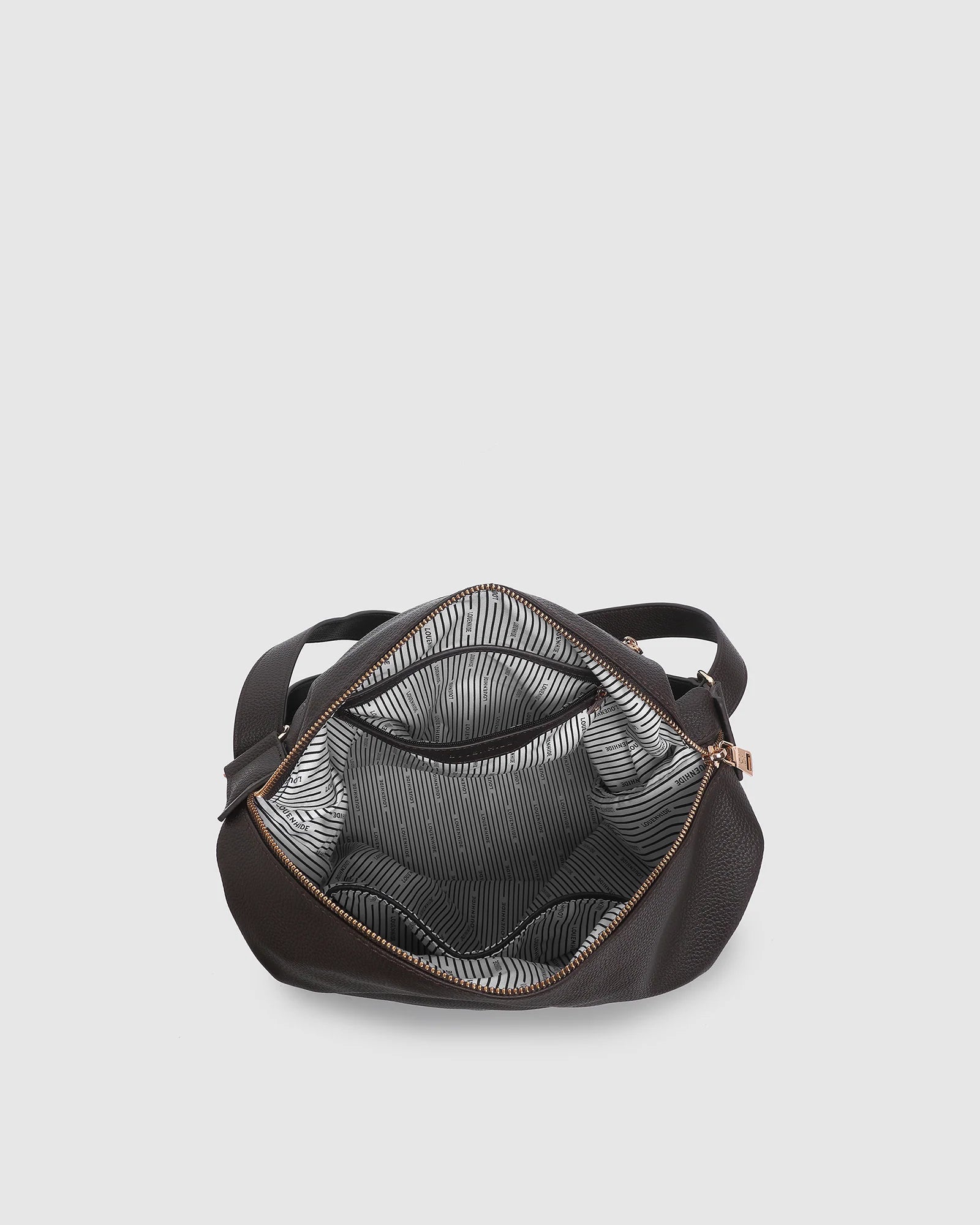 Miley Convertible Backpack (Chocolate) by Louenhide