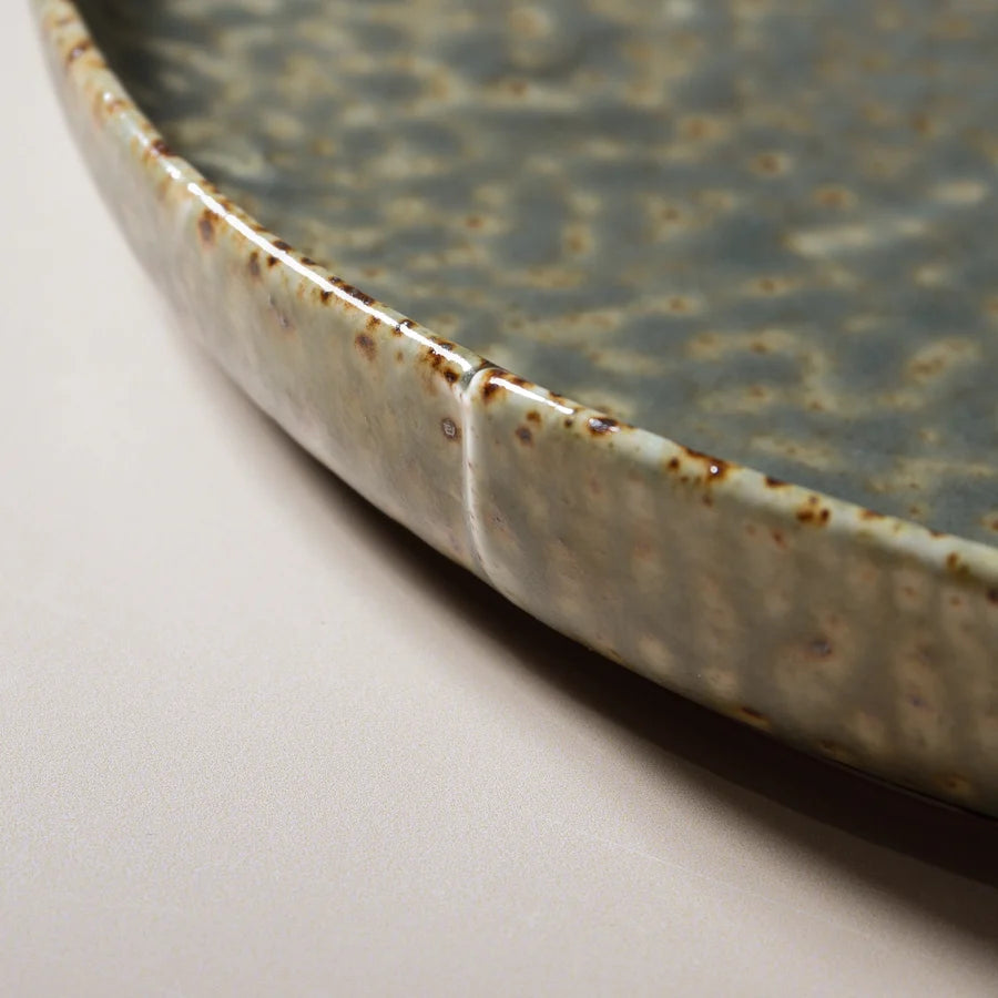 Mizu Round Platter by Indigo Love Collectors