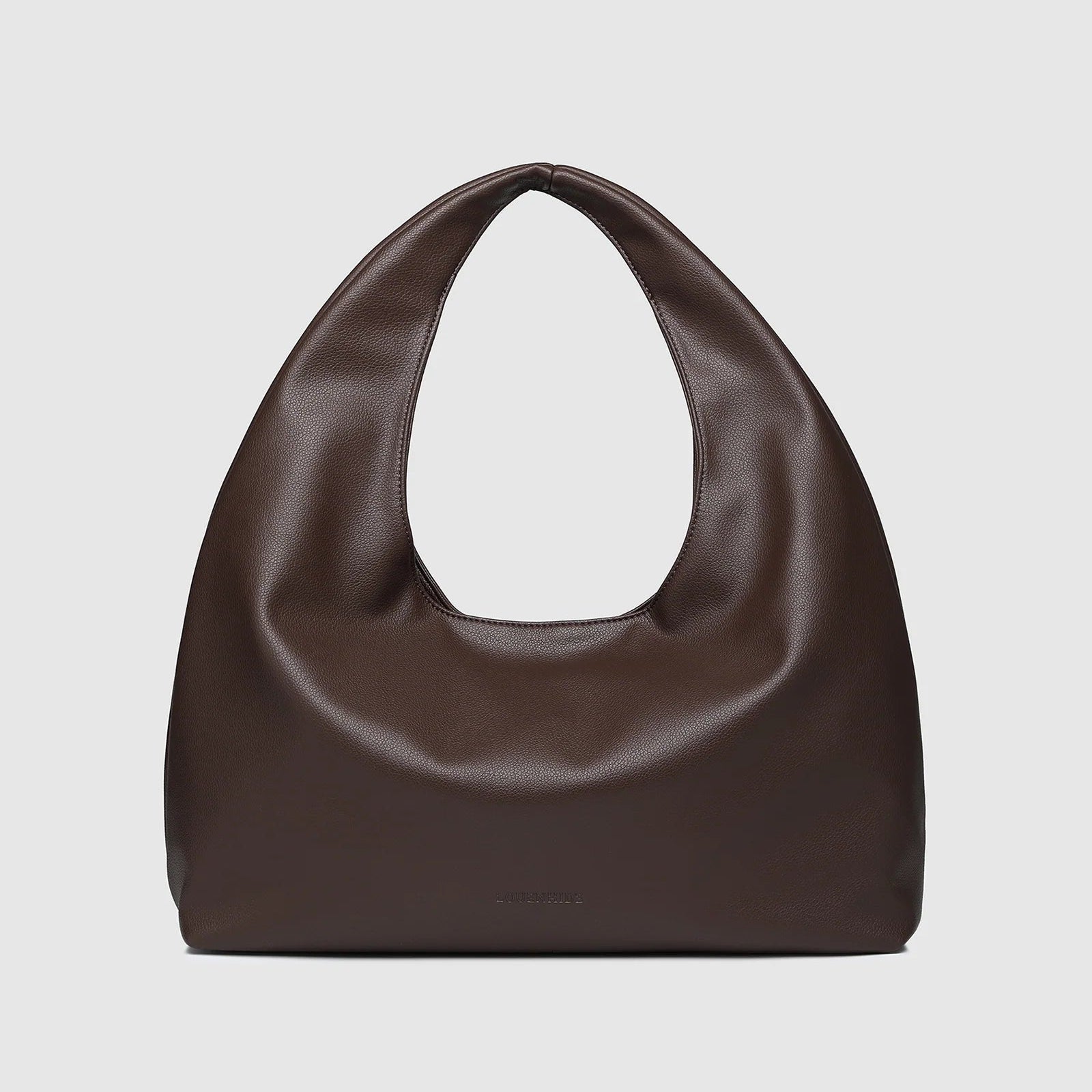 Monaco Shoulder Bag (Chocolate) by Louenhide