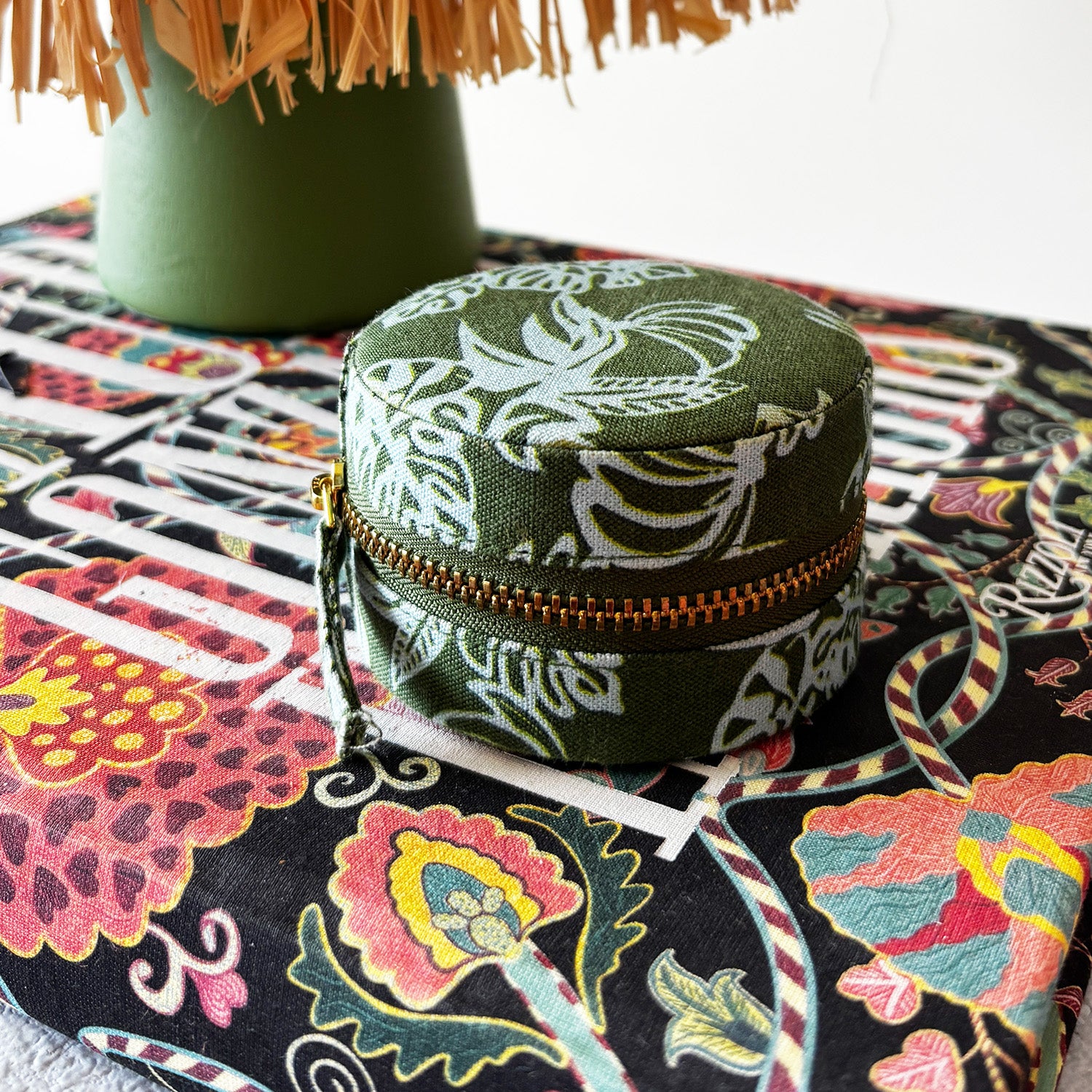 Loco Living Fabric Jewellery Box - Monstera