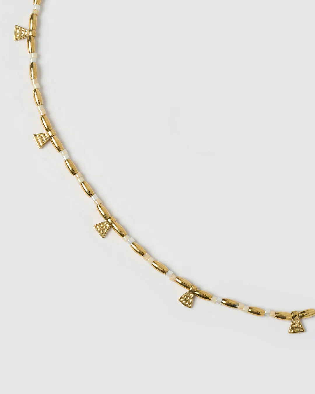 Natalia Gold Necklace (Vanilla) by Arms of Eve