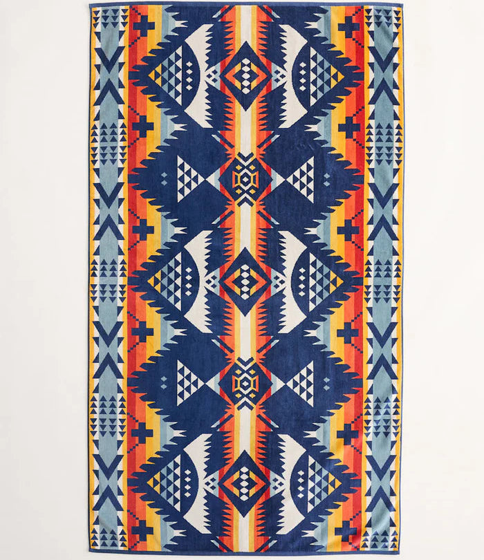 Nehalem Navy - Beach Towel by Pendelton Woolen Mills