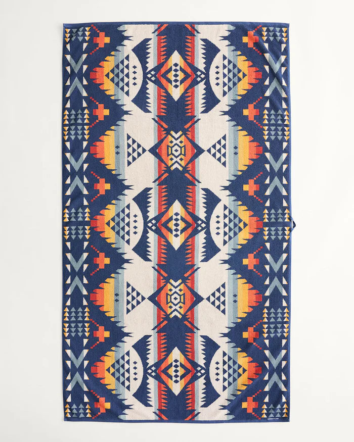 Nehalem Navy - Beach Towel by Pendelton Woolen Mills