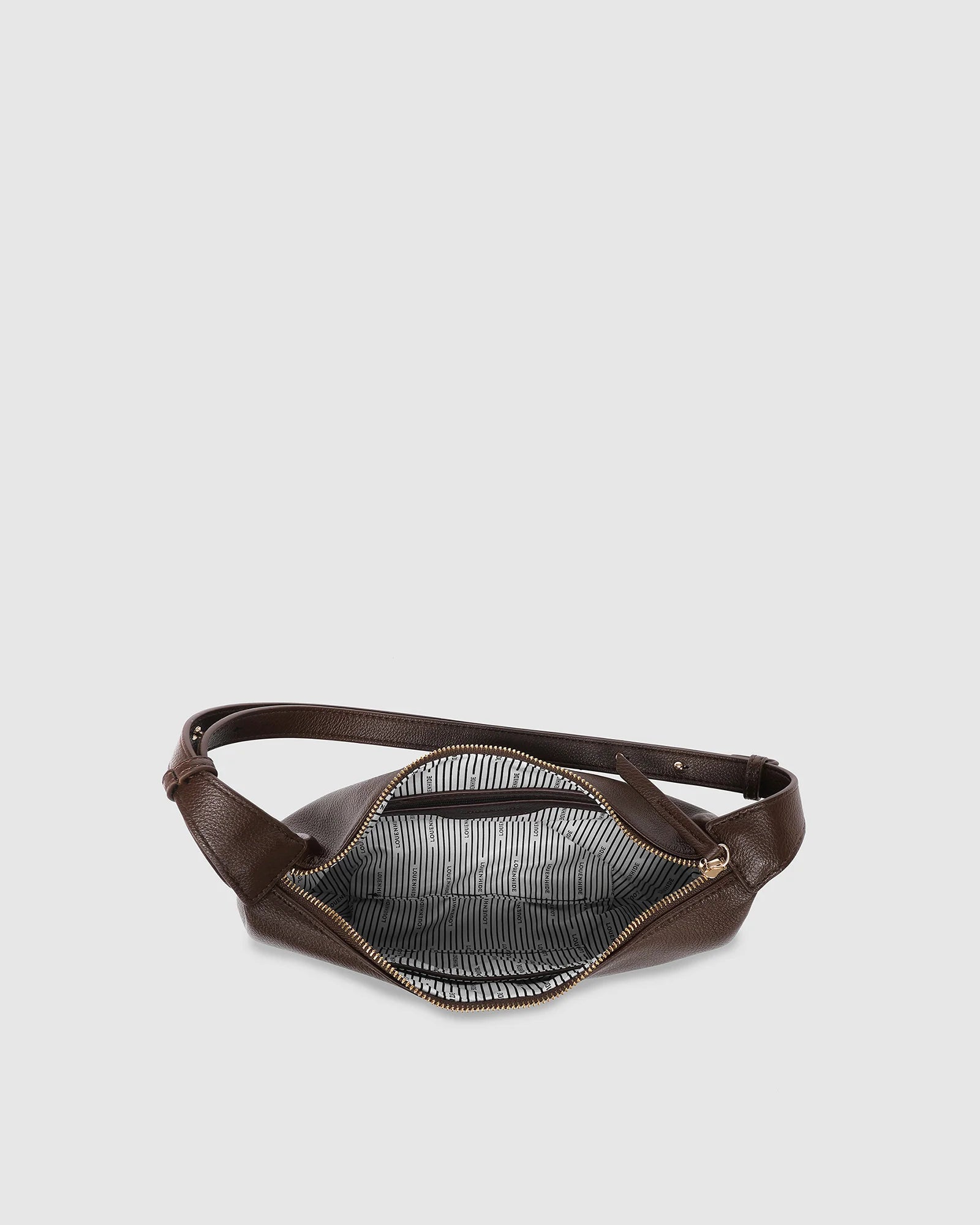 Olivia Shoulder Bag (Chocolate) by Louenhide