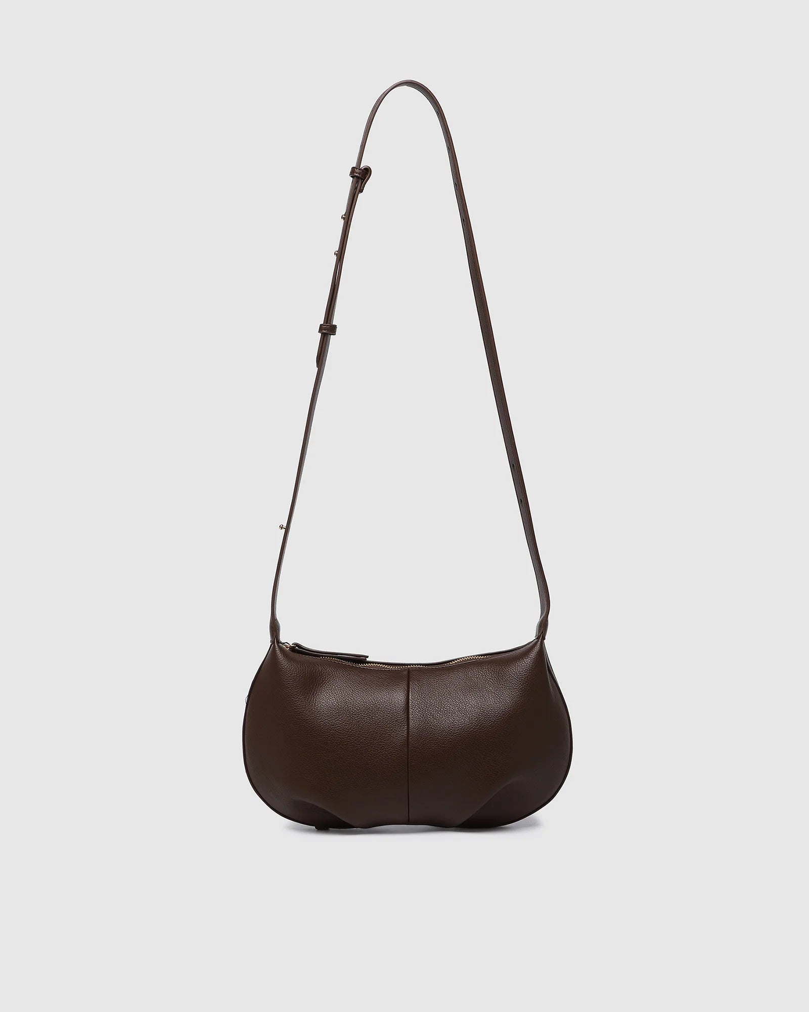 Olivia Shoulder Bag (Chocolate) by Louenhide