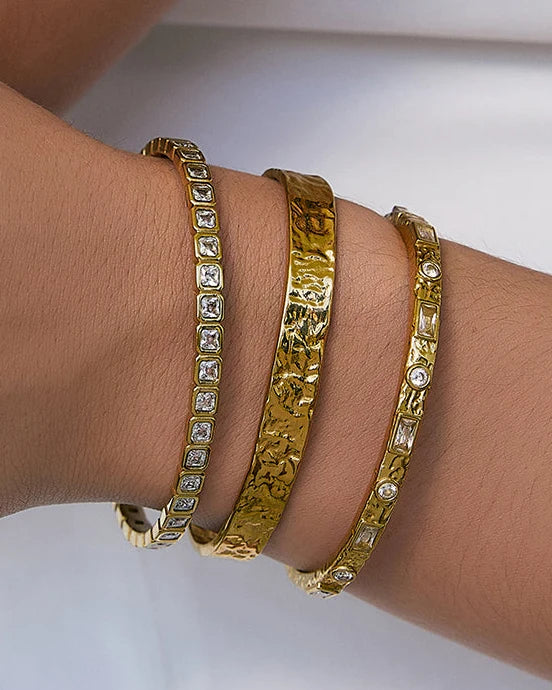 Olivia Gold Cuff by Arms of Eve