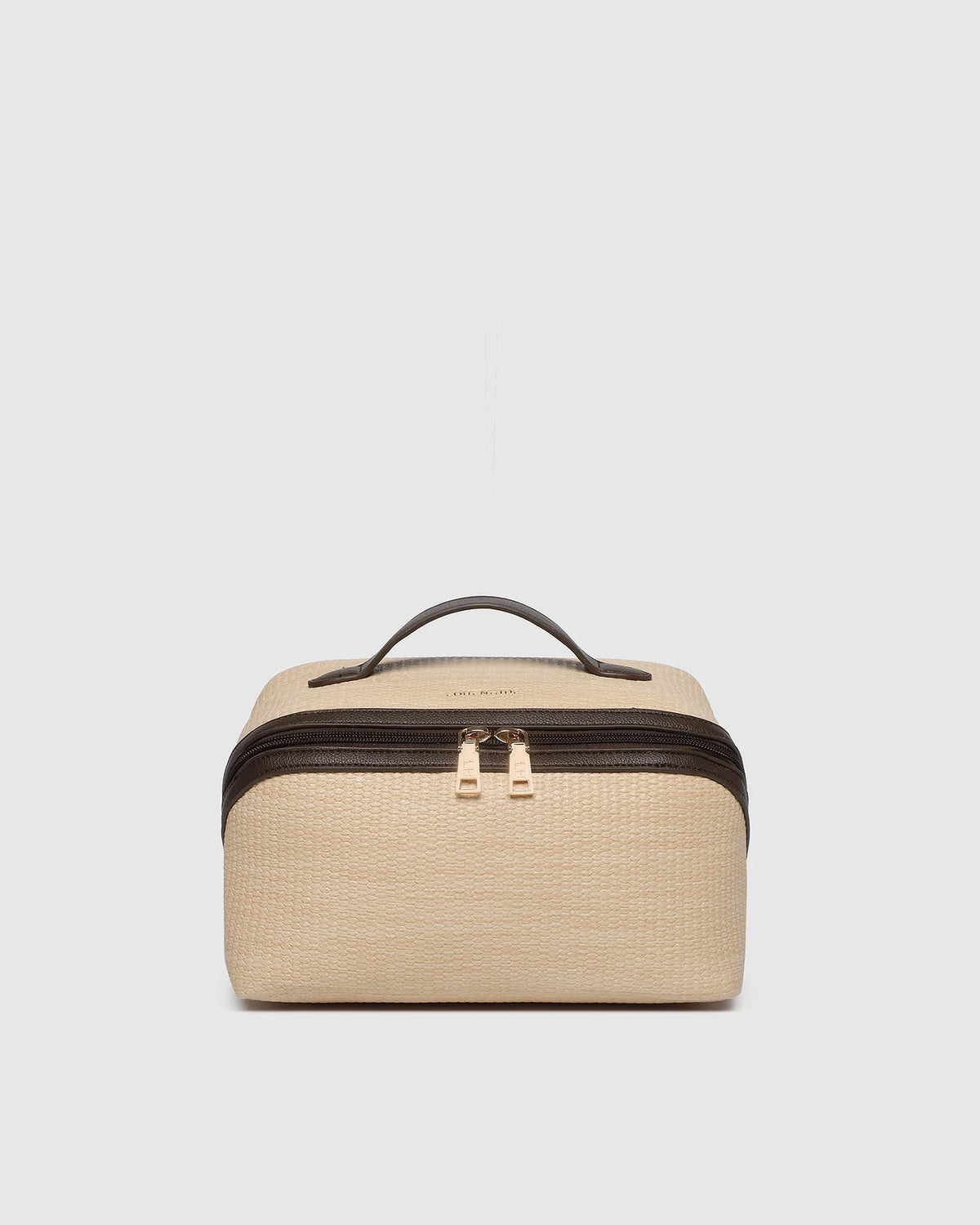 Orion Cosmetic Case (Natural / Chocolate) by Louenhide