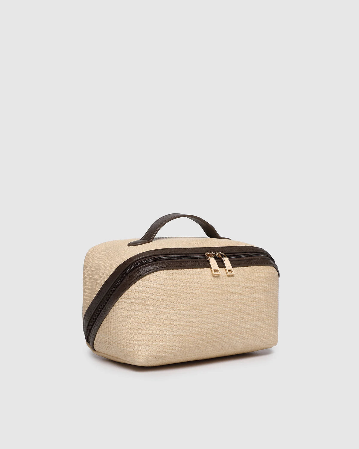 Orion Cosmetic Case (Natural / Chocolate) by Louenhide