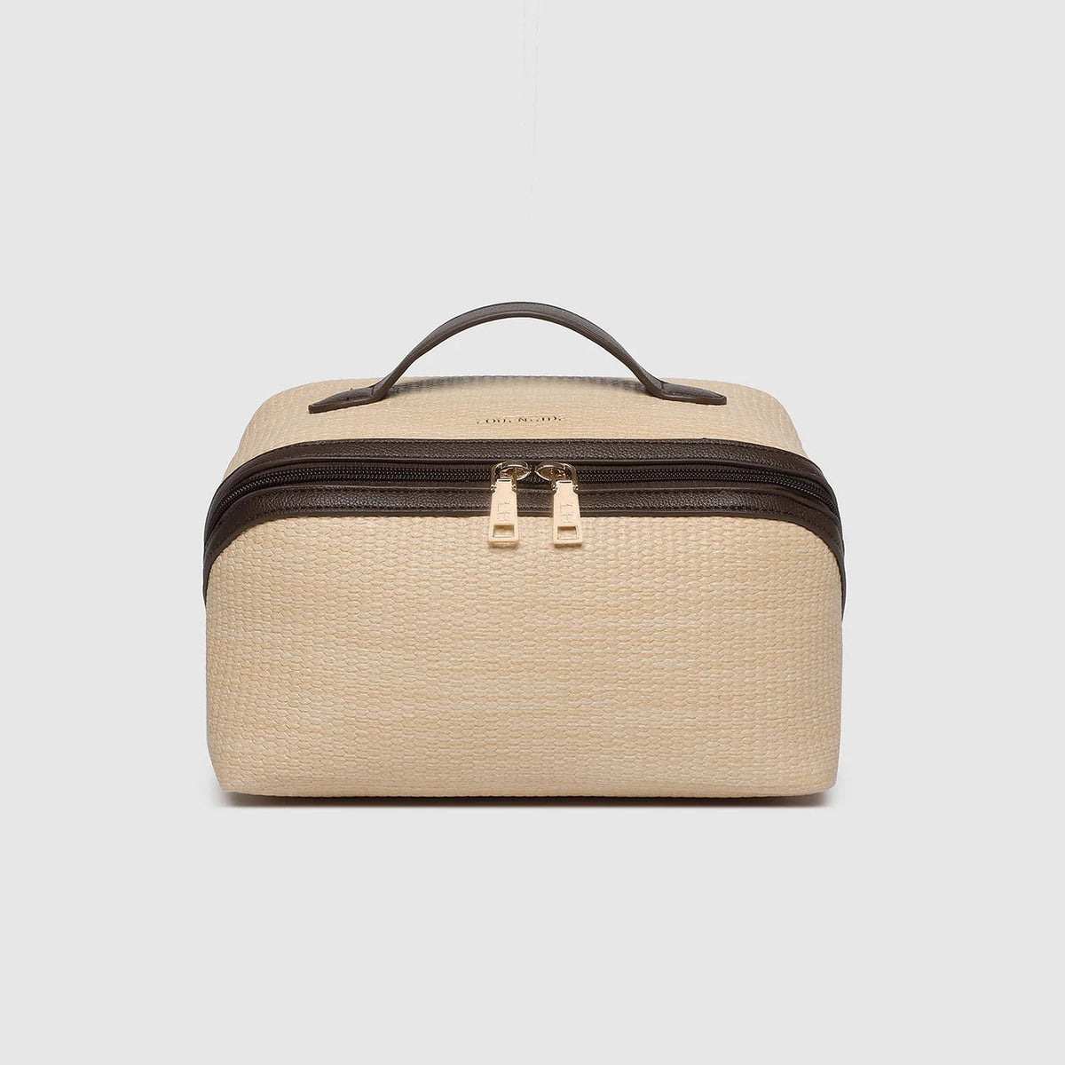 Orion Cosmetic Case (Natural / Chocolate) by Louenhide