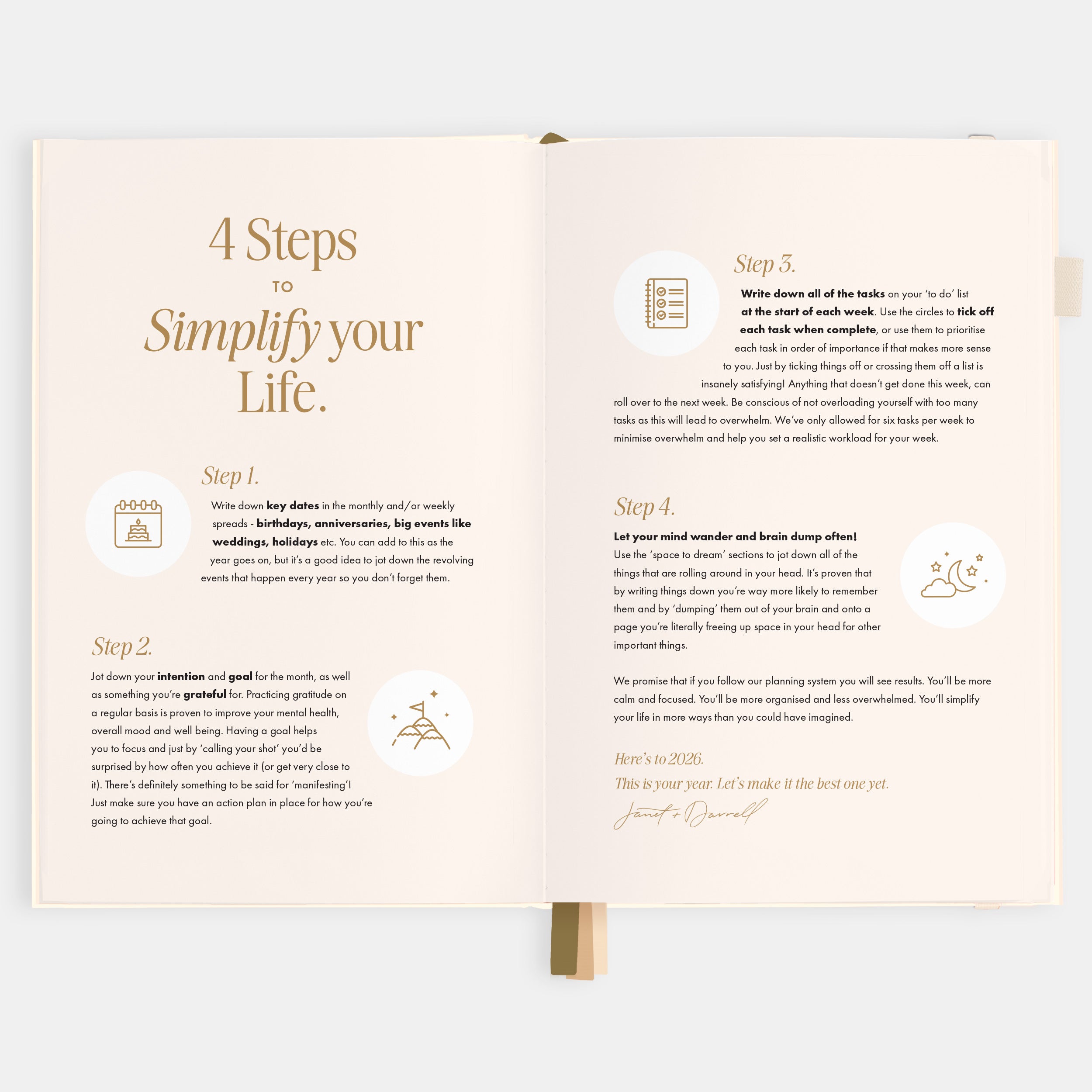 2026 Cream Planner (A5)