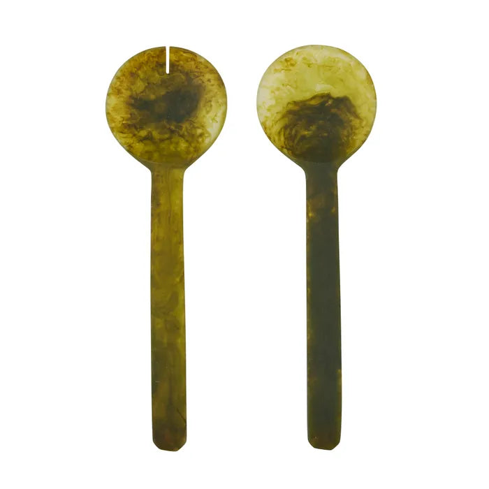 Kip Resin Salad Servers (Pesto)