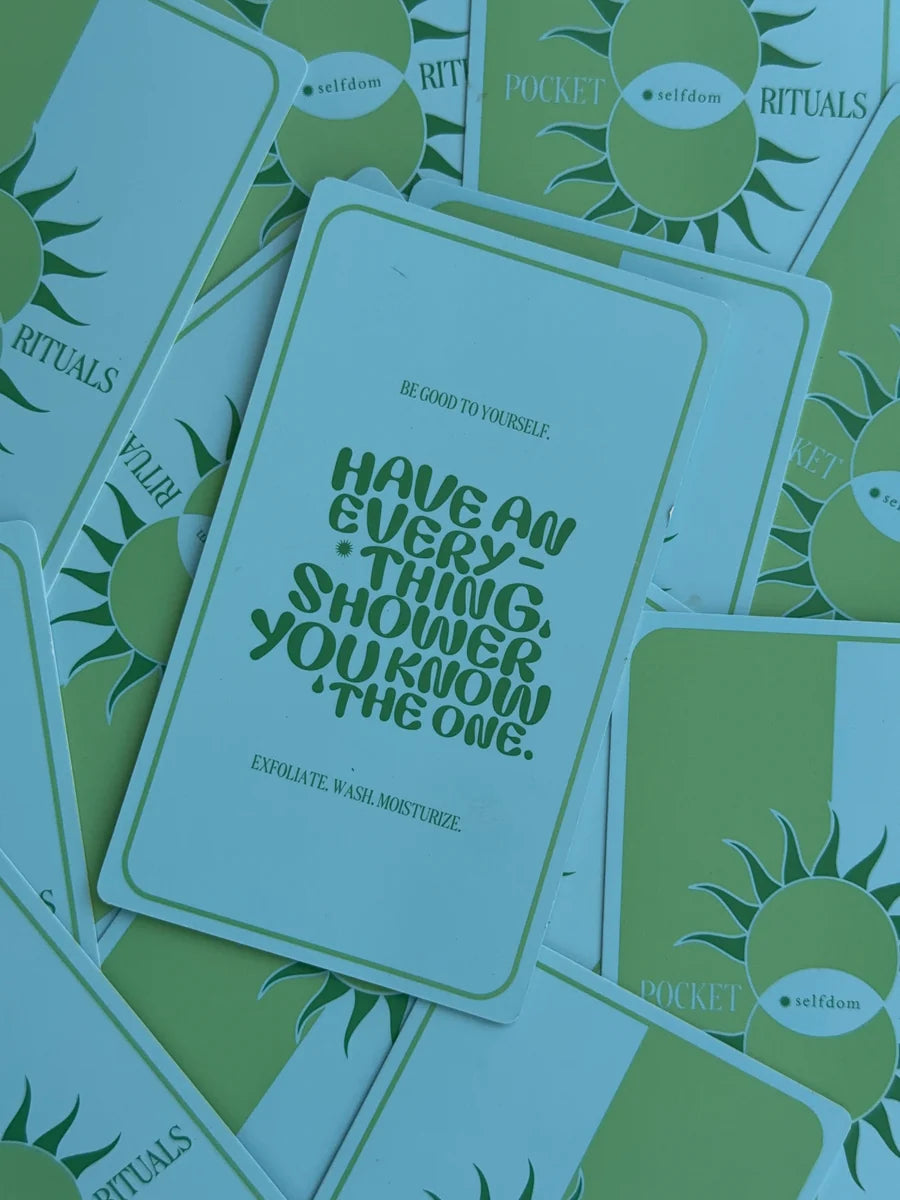 Pocket Rituals - Your Daily Self Care Cards by Selfdom