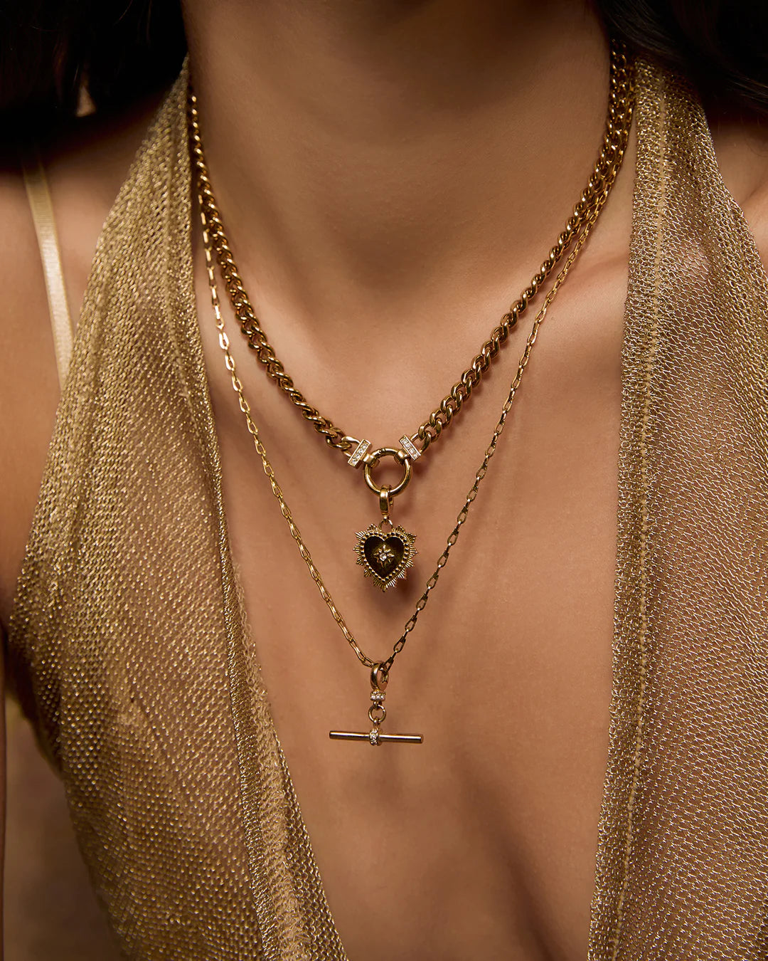 Reign Necklace (Gold) by Arms of Eve