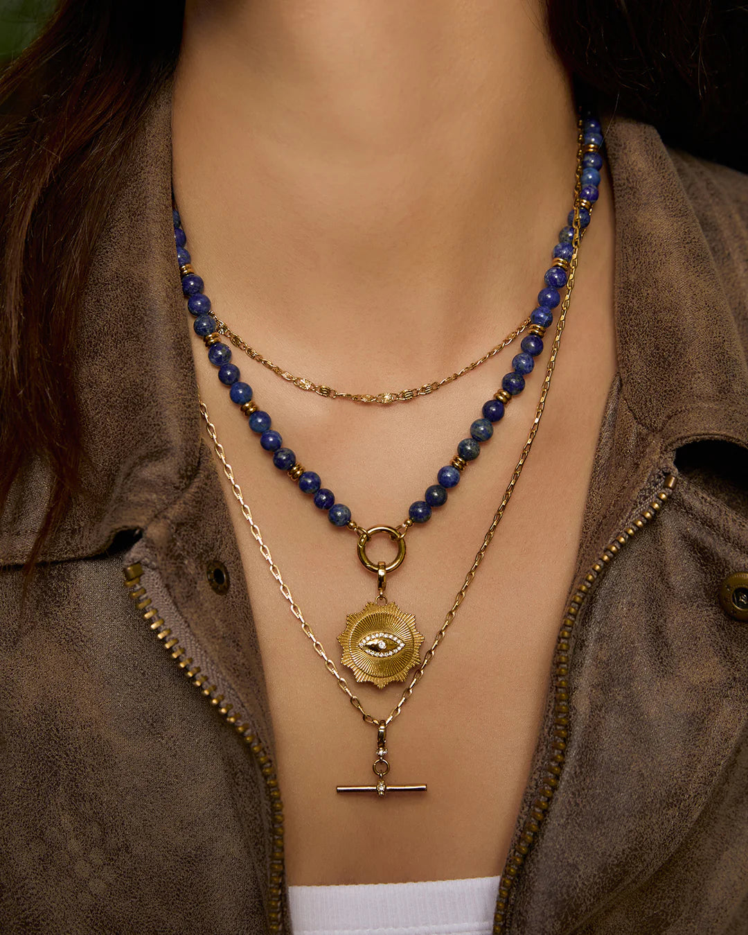 Reign Necklace (Gold) by Arms of Eve