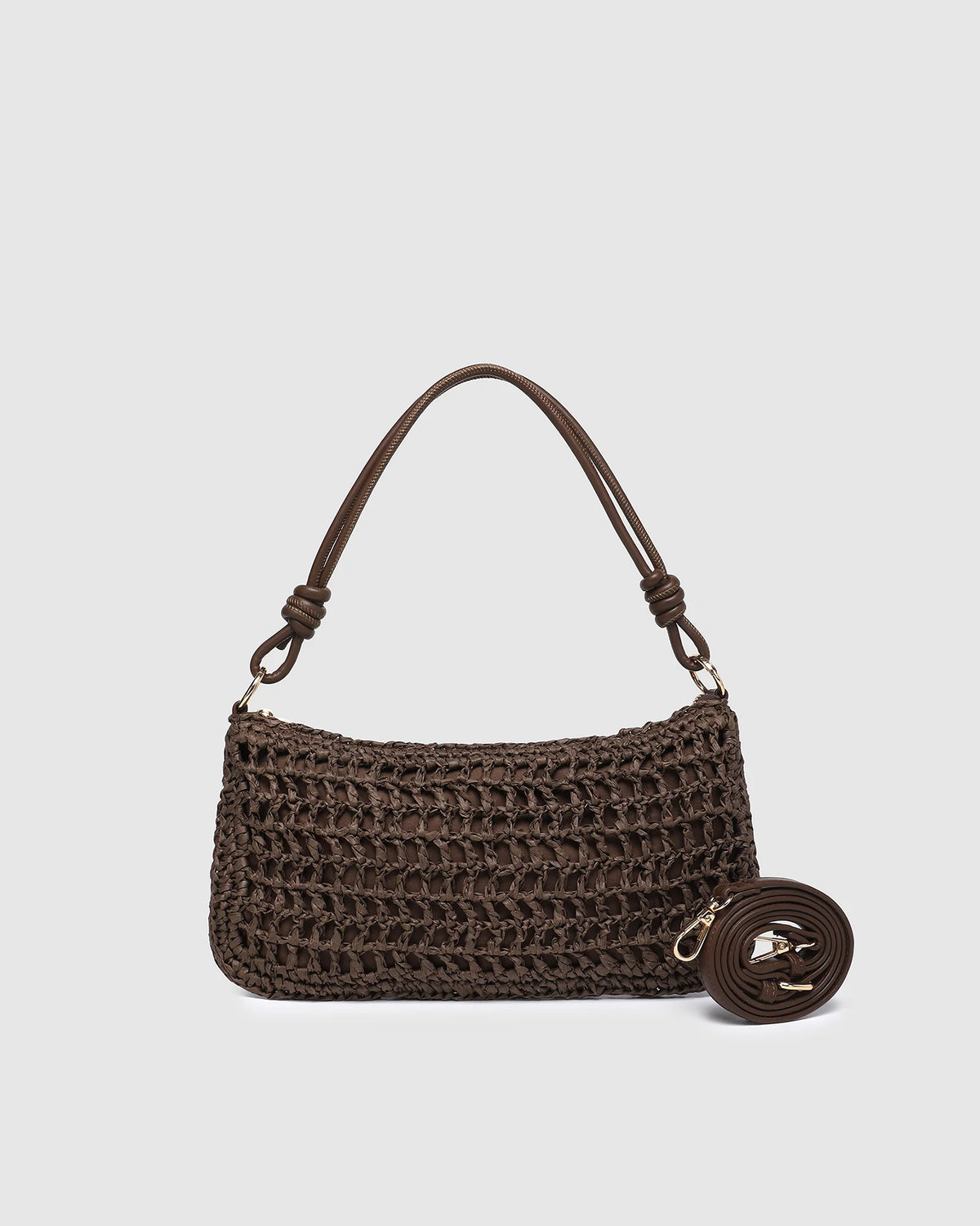 Rani Shoulder Bag ( Chocolate) by Louenhide
